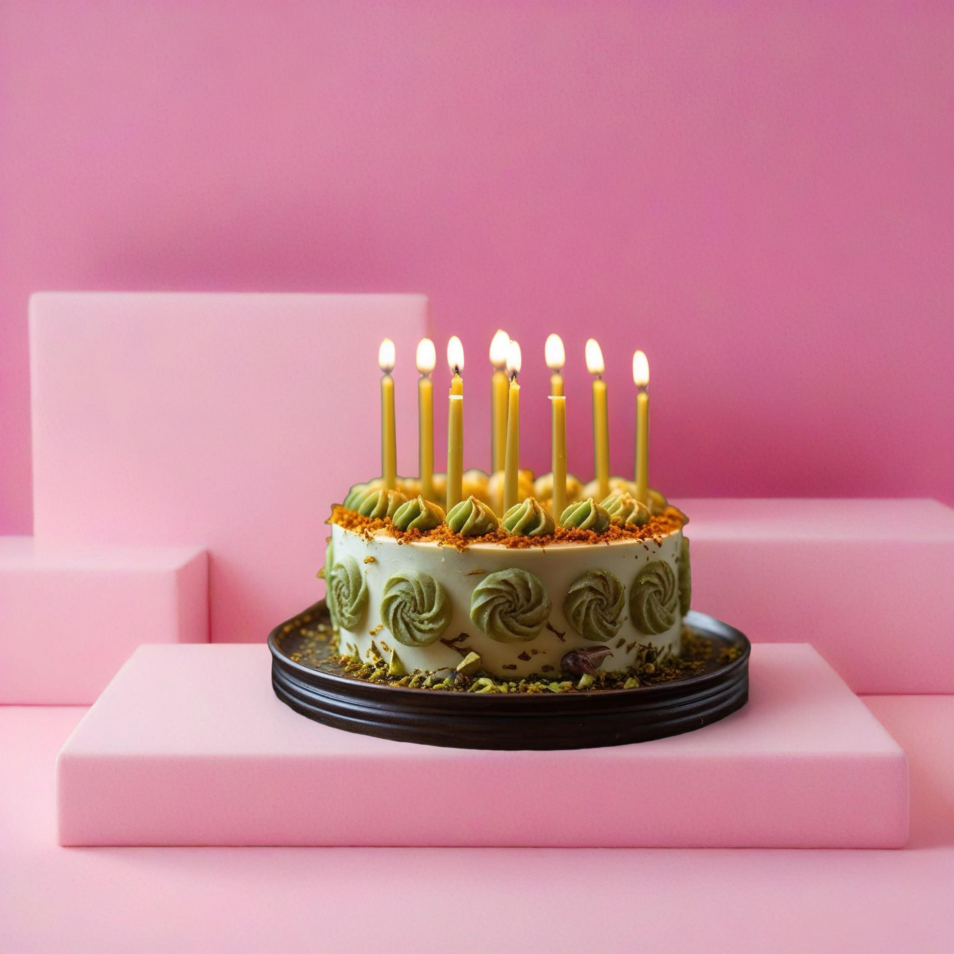 Kesar Pista Cake