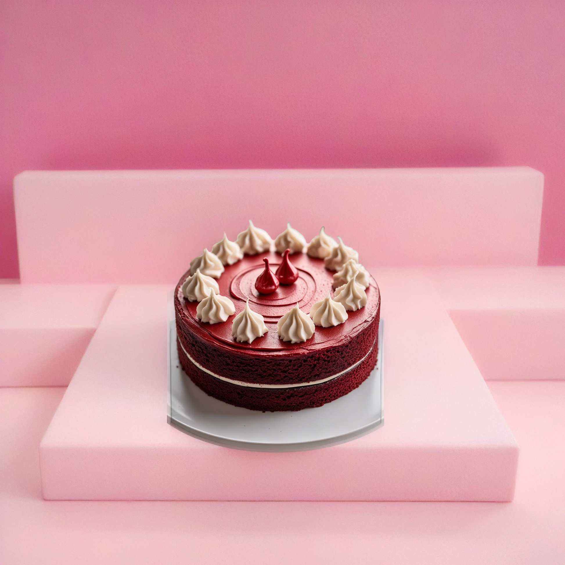KISS OF CREAM RED VALVET CAKE