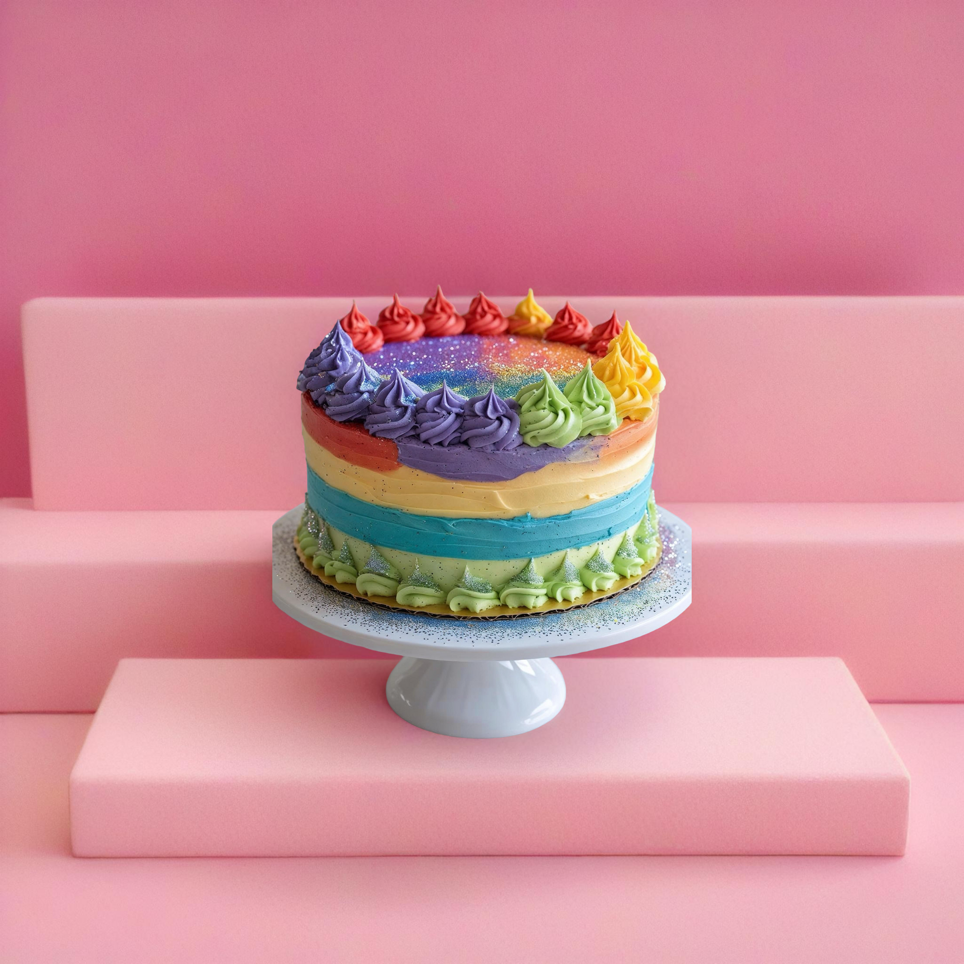 Rainbow Cake