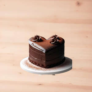 Heart Shape Choclolate Cake